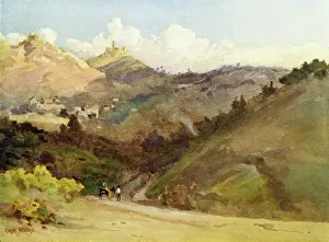 Lisbon: General view of Cintra from the plain