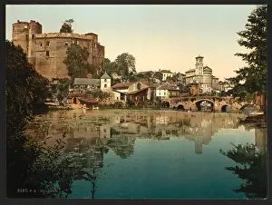 Clisson: General view, Clisson, France