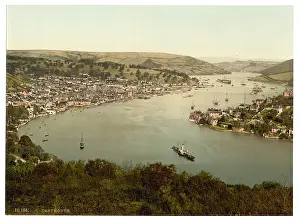 Dartmouth: General view, Dartmouth, England