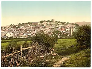 Denbigh: General view, Denbigh, Wales