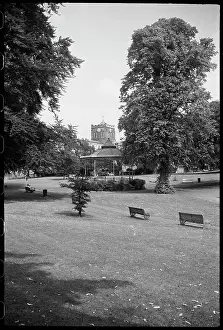 1296: A general view of an early 20th century bandstand