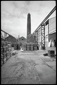 Palettes: A general view of the Elswick Shot Tower, demolished