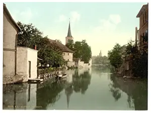 Erfurt: General view, Erfurt, Thuringia, Germany