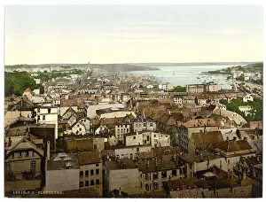 Flensburg: General view, Flensburg, Schleswig-Holstein, Germany