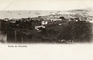 Funchal: General view of Funchal, Madeira