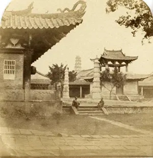 Genii: General View in the Grounds of the Temple of the Five Genii