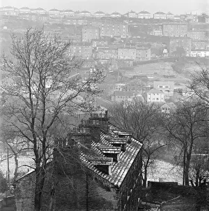 Wheatley: General view of Hebble Valley, Halifax, West Yorkshire
