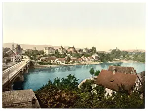 Saalfeld: General view, II. Saalfeld, Thuringia, Germany