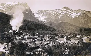 Index: General view of Index, Washington, USA