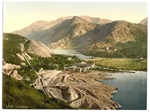 Llanberis: General view, Llanberis, Wales