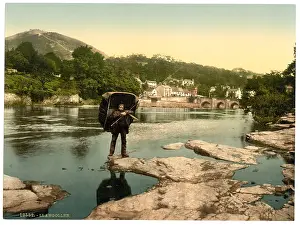 Llangollen: General view, Llangollen, Wales
