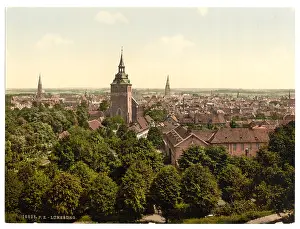 Luneburg: General view, Luneburg, Hanover, Germany