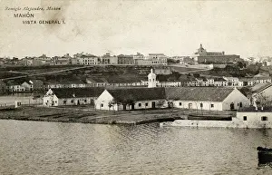 Mahon: General view of Mahon, Menorca, Balearic Islands, Spain