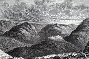 Parallel: General view of the natural trenches which are