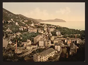 Nervi: General view, Nervi, Genoa, Italy
