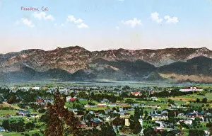 Pasadena: General view of Pasadena, California, USA