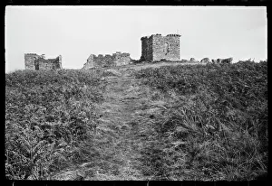 Corbels: A general view of Rothley Castle, a folly built