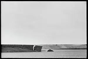 Rspb: A general view of some of the sea defences at