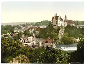 Sigmaringen: General view, Sigmarungen (i.e. Sigmaringen), Hohenzollern