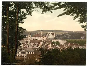 Sigmaringen: General view, Sigmarungen (i.e. Sigmaringen), Hohenzollern