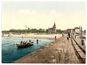 Pommeraina: General view, Stolpmunde, Pommeraina, Germany (i.e. Ustka