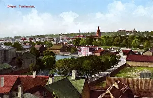 Dorpat: General view of Tartu, Estonia