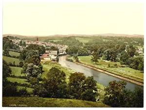 Totnes: General view, Totnes, England