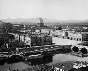 Torino: General view of Turin, Italy