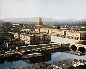Torino: General view of Turin, Italy