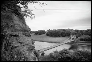 Alterations: A general view of the Union Bridge, seen from