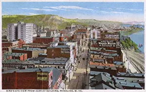 Wheeling: General view of Wheeling, West Virginia, USA