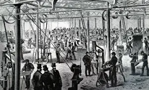 Chubb: General view of the workshop in Chubb and Sons