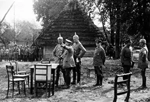 Emmich: General von Emmich on Russian Front with Kaiser