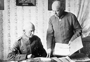 Thomsen: General von Hoeppner with his Chief of Staff Thomsen