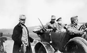 Succeeded: General von Mackensen after the battle at Gorlice-Tarnow 191