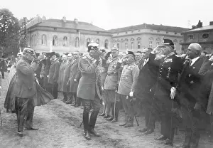 Parallel: General von Plettenberg at the Deutsche Jaegertag