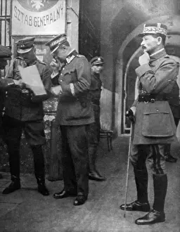 Tadeusz: General Weygand and General Rozwadowski, Poland