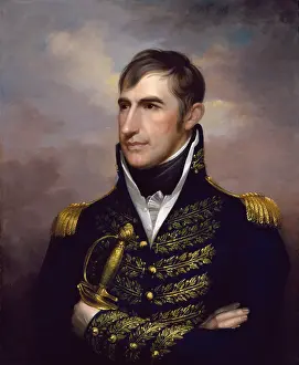 Epaulets: GENERAL WILLIAM HENRY HARRISON, by Rembrandt