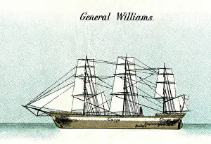 Masts: General Williams, cargo ship