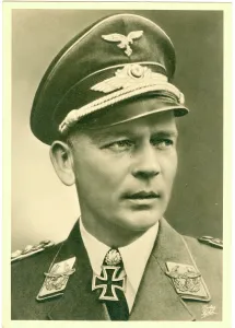 Rohr: General Wolfram, Freiherr von Richthofen portrait