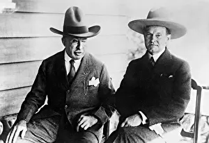 Coolidge: General Wood and Calvin Coolidge