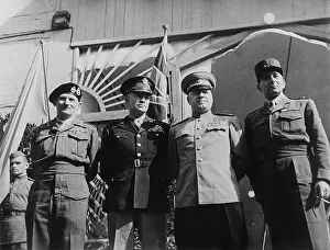 Khaldei: Generals Montgomery, Eisenhower, Zhukov, and de