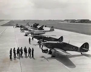 Generations: Six generations of RAF fighters line up together
