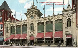 Billiards: Genesee Amusement Company, Rochester, New York State, USA