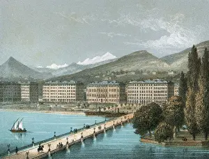 Geneve: GENEVA/QUAY/BRIDGE 3/60