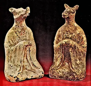 Figurines: Genii of Hsu and Hai