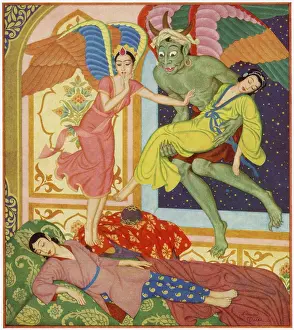 Jinn: The genii and Princess Badoura