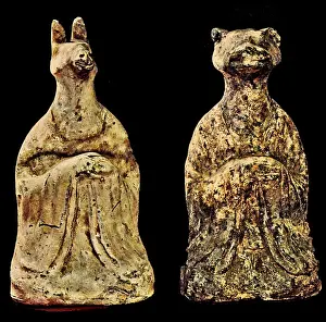 Figurines: Genii of Yin and Mao