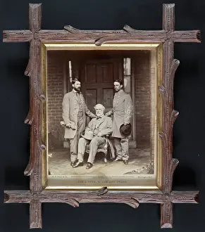 Genl: Gen'l. Robt. E. Lee and staff