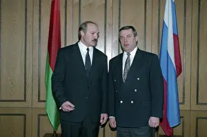 Negotiations: Gennady Seleznev and Alexander Lukashenko
